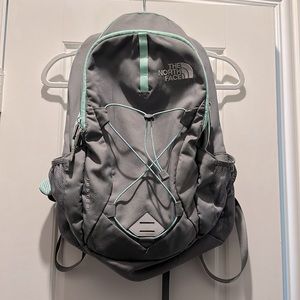 NORTH FACE JESTER BACKPACK GREY/MINT